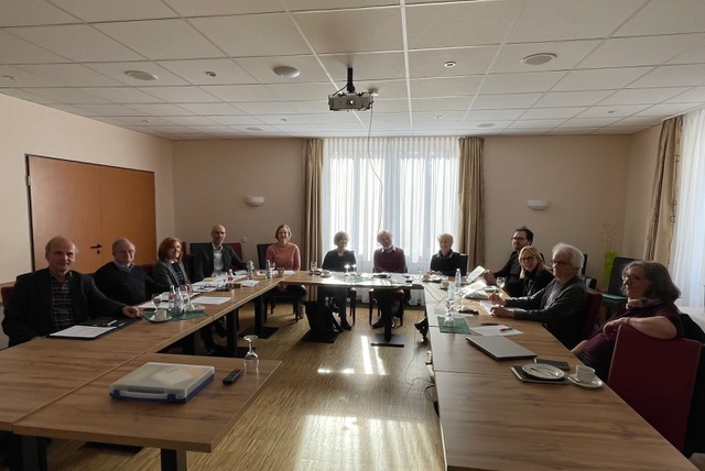 Die Mitglieder der Landesverbände beim Treffen